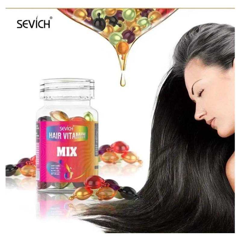 Олія для відновлення волосся в капсулах Sevich Mix 3 in 1 (40 капсул)