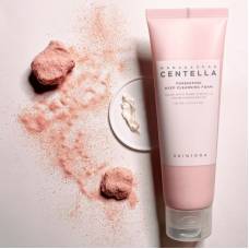 Очисна пінка з центелою та рожевою гімалайською сіллю Skin1004 Madagascar Centella Poremizing Deep Cleansing Foam 125ml